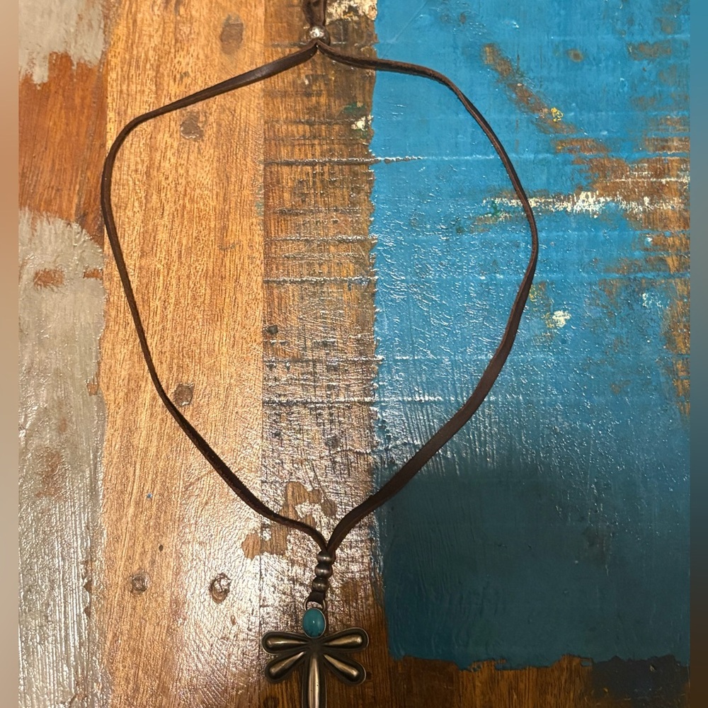Sundance catalogue Boho Dragonfly Pendant Necklace - Picture 4 of 11